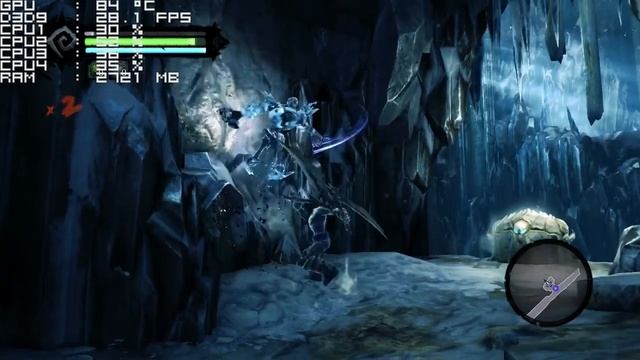 Darksiders II on CORE 2 QUAD Q9550 2.8 Y Nvidia GT 530 смотреть онлайн