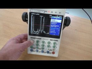 Настройка дефектоскопа УД2-102ВД для контроля поверхности катания цельнокатаного колеса или бандажа