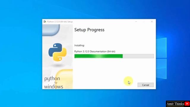 How to Run Python 3.12 in Visual Studio Code on Windows 10 [2023]| Run Sample Python Program смотреть онлайн