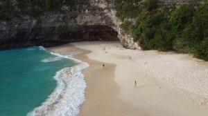 Нуса Пенида - пляж Келингкинг/Nusa Penida - Kelingking Beach видео с Dji mavik