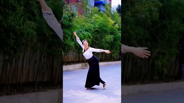 Китайский танец, давайте насладимся красивым тибетским танцем смотреть онлайн