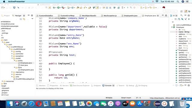 Spring Boot And Mysql Hibernate JPA implementation Crud Operation | Part 13 смотреть онлайн