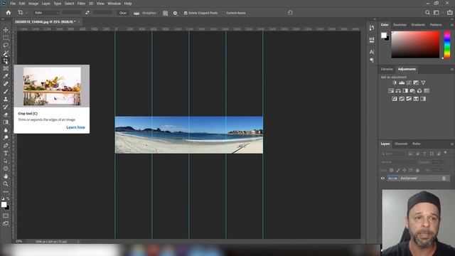 Como fazer foto PANORÂMICA para INSTAGRAM no Photoshop e surpreender todo mundo смотреть онлайн