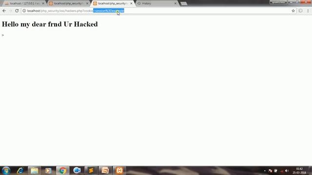 Part -13: Cross Site Stealing Cookie Part 2 (PHP Security In Hindi) смотреть онлайн