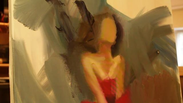 Живопись маслом. Макс скоблинский.Полный урок маслом. смотреть онлайн