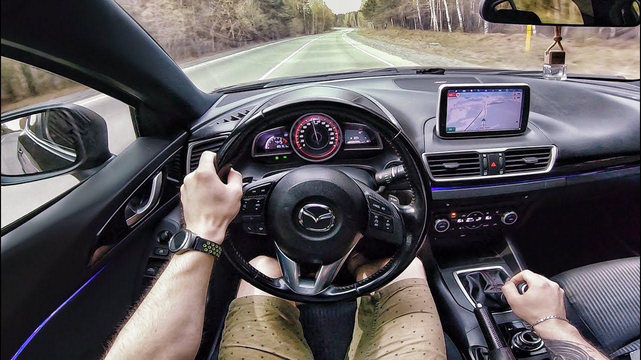 2014 Mazda 3 1.6 MT Active - POV TEST DRIVE смотреть онлайн