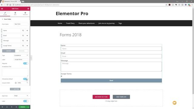 New Form Fields in Elementor Pro for Wordpress смотреть онлайн
