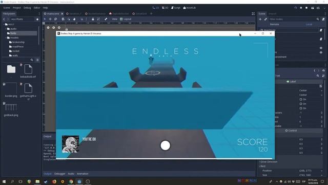 Endless Racing Game [ Godot Engine ] смотреть онлайн