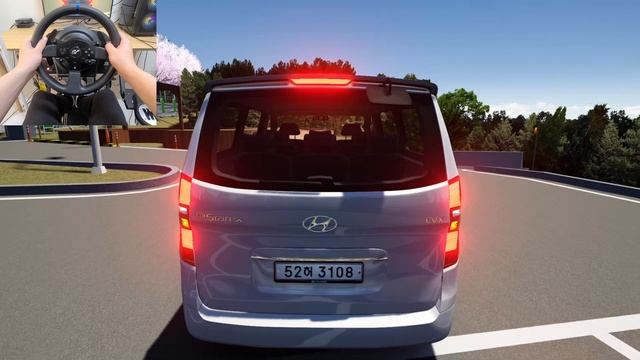 Assetto Corsa - Hyundai Starex [Steering Wheel Gameplay] смотреть онлайн