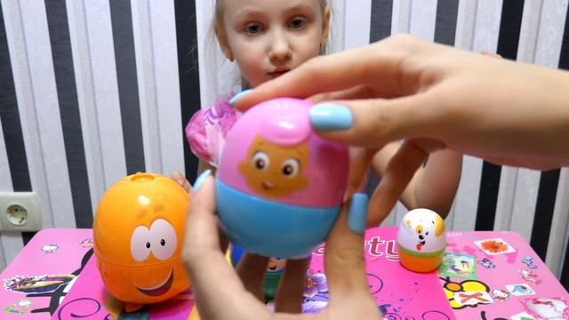 Bubble Guppies Stacking Cups Nickelodeon - Игровой набор Гуппи и пузырики Обзор