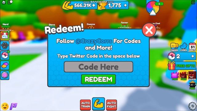 *NEW UPDATE CODES * [5M] Deadlift Simulator ROBLOX | ALL CODES | SEPTEMBER 1, 2023 смотреть онлайн
