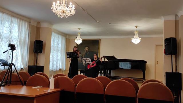 Н. Паганини Соната 1 (a-moll) смотреть онлайн