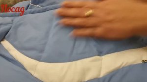 Расправляю пух в пуховике после стирки  легко и быстро