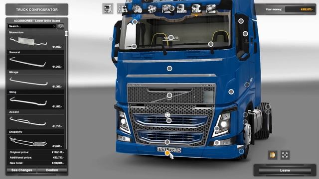 ETS2 Volvo FH 16 2012 (Euro Truck Simulator 2) смотреть онлайн