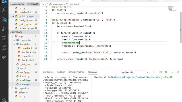 Python Session - Connecting to database (writing data to db and reading from db) смотреть онлайн
