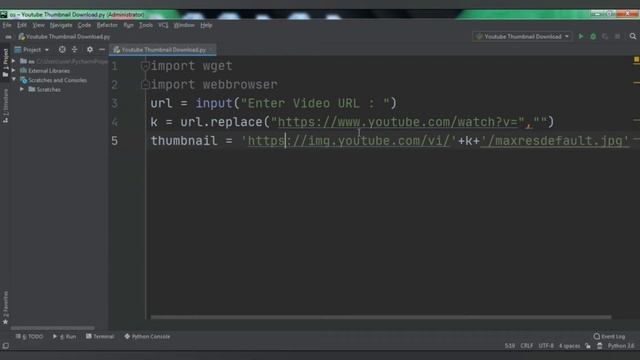 Download YouTube Thumbnail Using Python In Tamil #Python_in_tamil |#KartikeshRobotics|#tamil|#Pytho смотреть онлайн