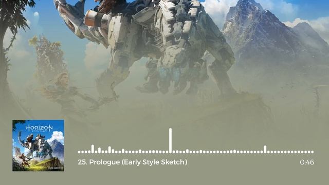 Horizon Zero Dawn OST - Prologue (Early Style Sketch) смотреть онлайн