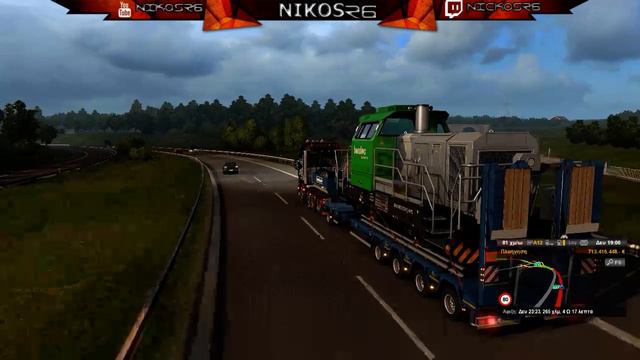 Euro Truck Simulator 2 - Heavy Cargo Pack смотреть онлайн