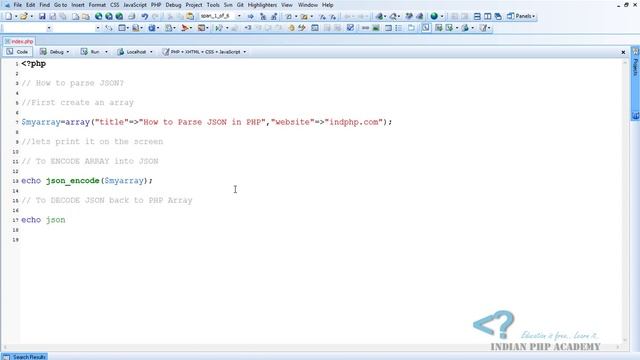 How to parse JSON in PHP | Lets Code App смотреть онлайн