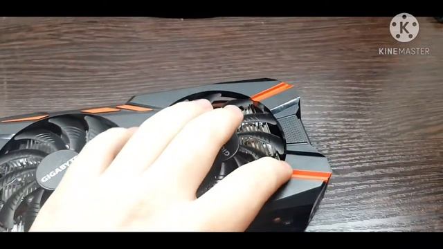 Покраска видеокарты Gigabyte Gtx 1050 Oc