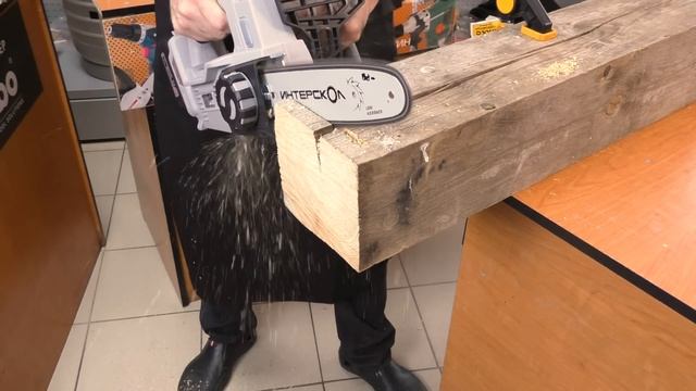 Первая Аккумуляторная Пила от Интерскол смотреть онлайн