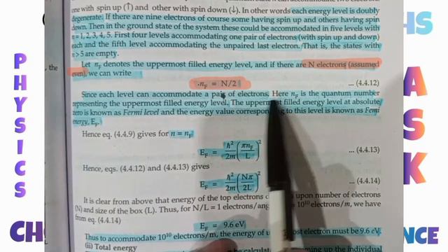 Fermi Energy | Fermi Level | Sommerfield's Quantum Theory | Part 3 смотреть онлайн