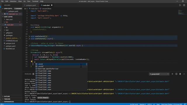 Основы языка Dart для Flutter #3 - Асинхронное программирование (Future, Stream, async/await) смотреть онлайн