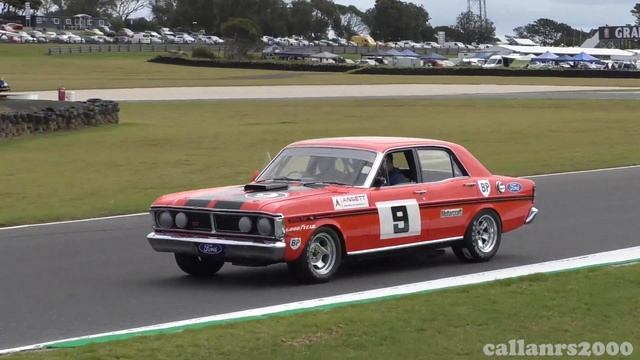 Allan Moffat's 1973 ATCC Winning XY Falcon GTHO Phase 3 Cleveland sound Phillip Island Classic 202 смотреть онлайн