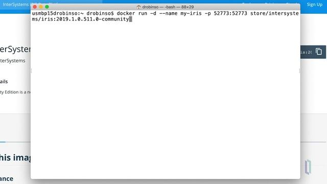 Get InterSystems IRIS from the Docker Store смотреть онлайн