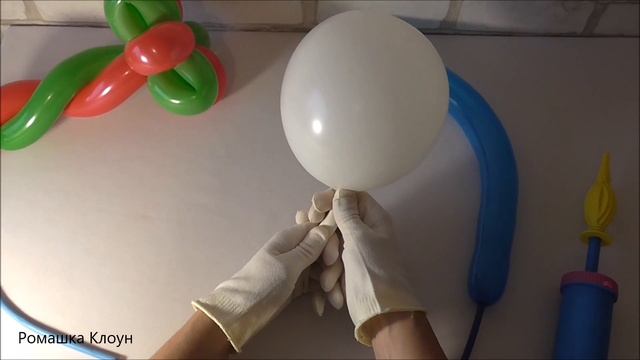 СНЕГОВИК ИЗ ШАРОВ на НОВЫЙ ГОД Balloon Snowman DIY TUTORIAL смотреть онлайн