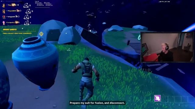 Streamers React To Chapter 3 Finale Event! New Map, Proximity Chat, Double Jump, MrBeast & More! смотреть онлайн