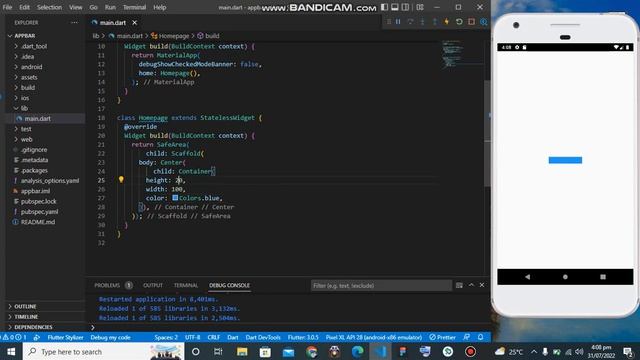 How To Change Flutter Container Background Color-Flutter Guide 2022 смотреть онлайн