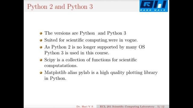 Overview of Python and Ipython смотреть онлайн