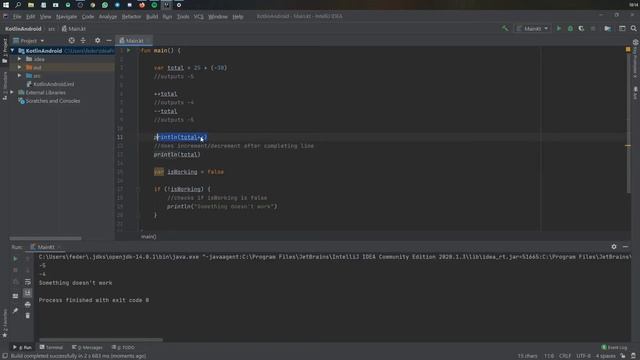 Learn Kotlin for Android: Operators (Lesson 3) смотреть онлайн