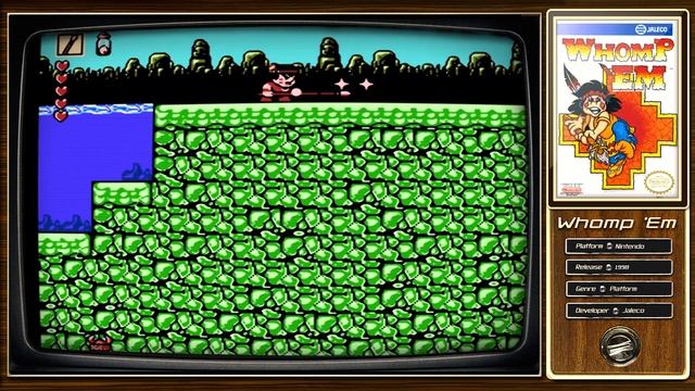 Whomp 'Em- Game Play (Nes / Famicom) смотреть онлайн