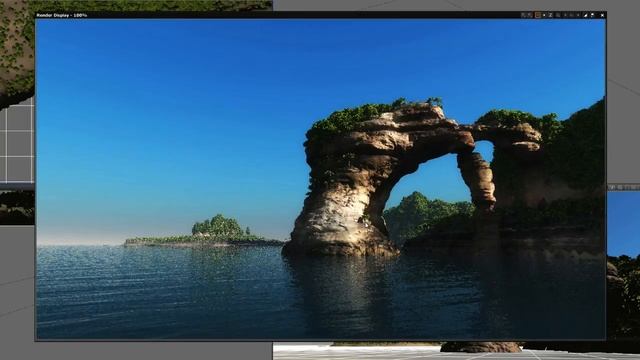 ZBrush Tutorial: Combine ZBrush And Vue In A Landscape, Part 3