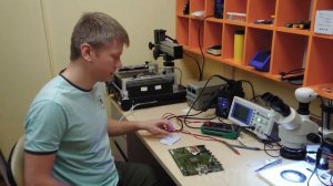 Ремонт телевизора, не включается.