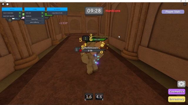 Dungeon Quest autofarm script/hack op gui смотреть онлайн