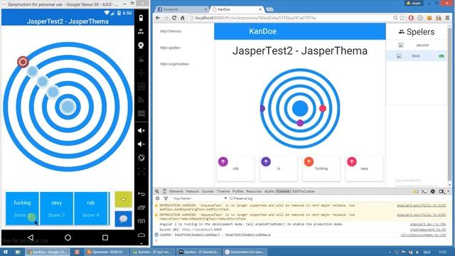 Kandoe - socket.io for Android & Web смотреть онлайн