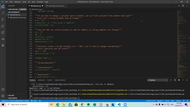 Python 1: Introduction to Coding смотреть онлайн