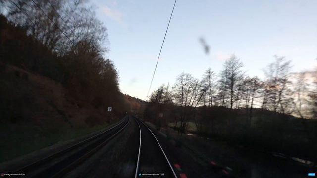 Führerstandsmitfahrt | Bebra - Fulda