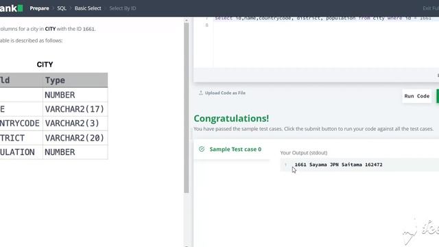 Select By ID | Hackerrank | SQL | Ms SQL смотреть онлайн