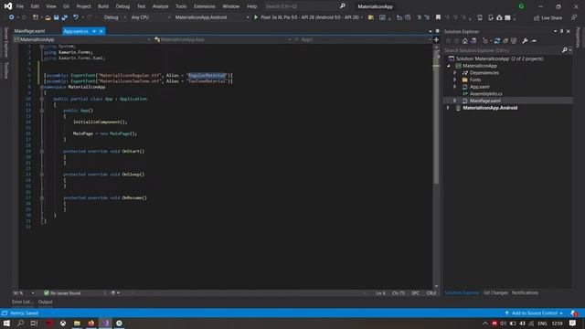 How to use Material Icons in Xamarin Forms смотреть онлайн