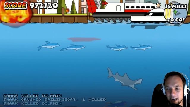 Miami Shark - SHARK ATTACK - Gameplay & Commentary [Free Flash Game] смотреть онлайн