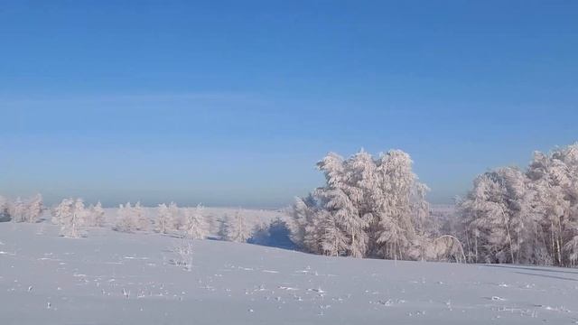 Зимние пейзажи Природа зимой смотреть онлайн