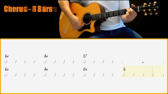 Can't Buy Me Love - Easy Campfire Style Strum Along Learn to play with On Screen Chords смотреть онлайн