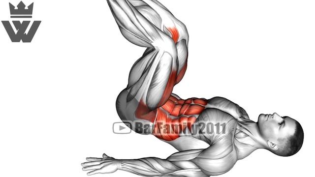 Best 12 ABS Exercises No Equipment! смотреть онлайн