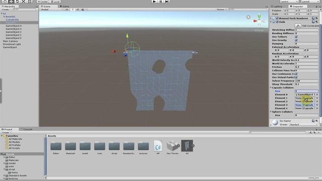 Unity5 создание реалестичной ткани смотреть онлайн