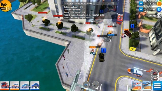 Emergency Hq - Android Gameplay 11 - Traffic Accident And Fight