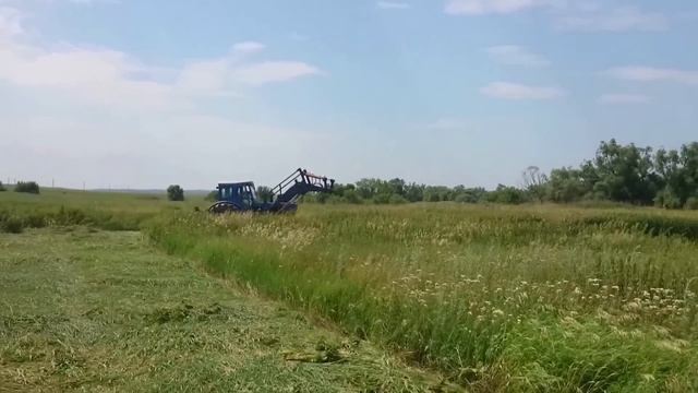 Сенокос 2015 г. на Т-40 с КСФ-2,1 смотреть онлайн